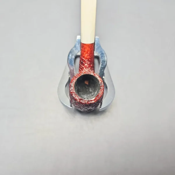 BriarWorks Classic C13 Crimson Sandblasted Bent Billiard (New) - Image 6