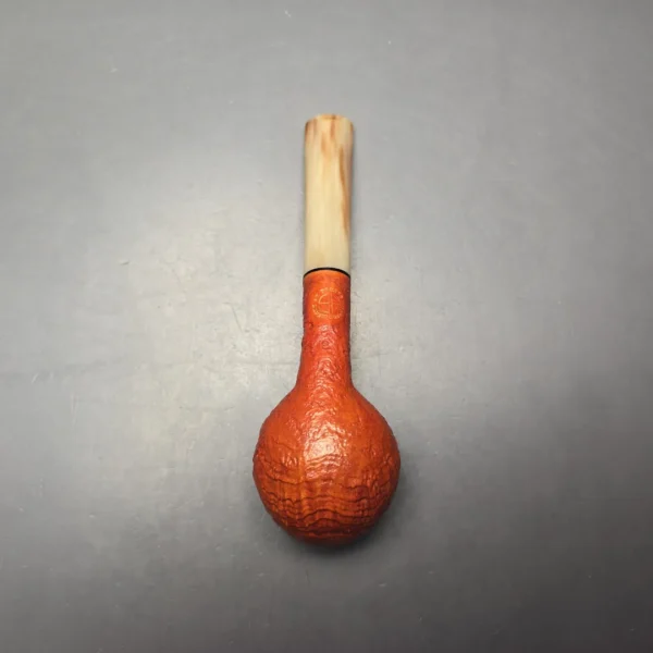 Sebastian Heck Sandblasted Devil Anse with Horn Stem (Estate) - Image 9