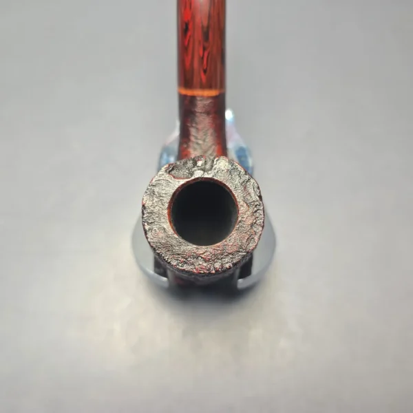Nate Rose Sandblasted "Cardinal" Bent Billiard (Estate) - Image 7