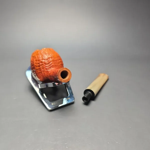 Sebastian Heck Sandblasted Devil Anse with Horn Stem (Estate) - Image 13