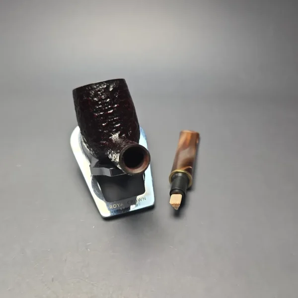 Savinelli Roma Lucite 111 KS Partially Rusticated Billiard (6mm) (New) - Image 13