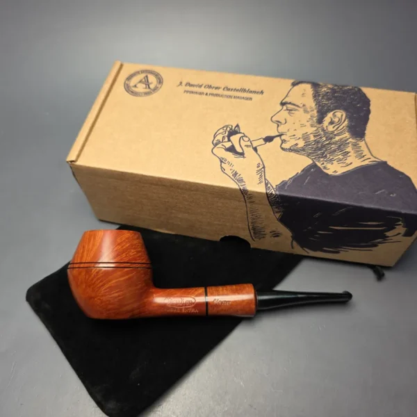Bruken Calidad Extra Master Rioja 1005 Smooth Bullcap Sitter with Briar (New) - Image 14
