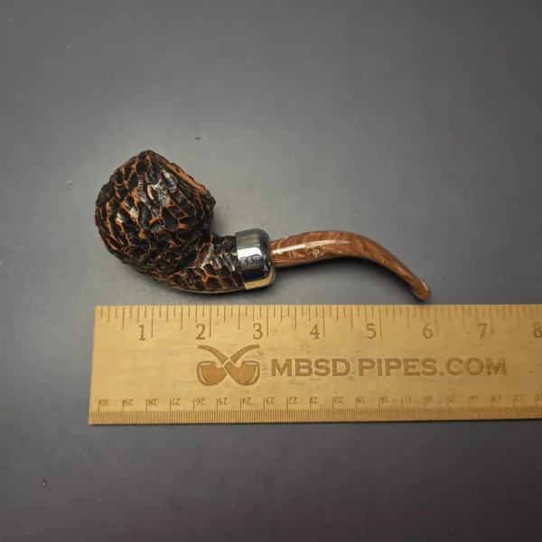 Peterson Derry XL02 Rusticated Bent Apple (New) - Image 12