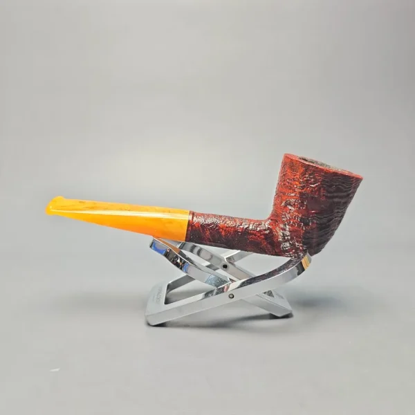 BriarWorks Classic C61 Crimson Sandblasted Dublin (New) - Image 4