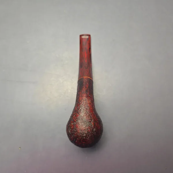 Nate Rose Sandblasted "Cardinal" Bent Billiard (Estate) - Image 8