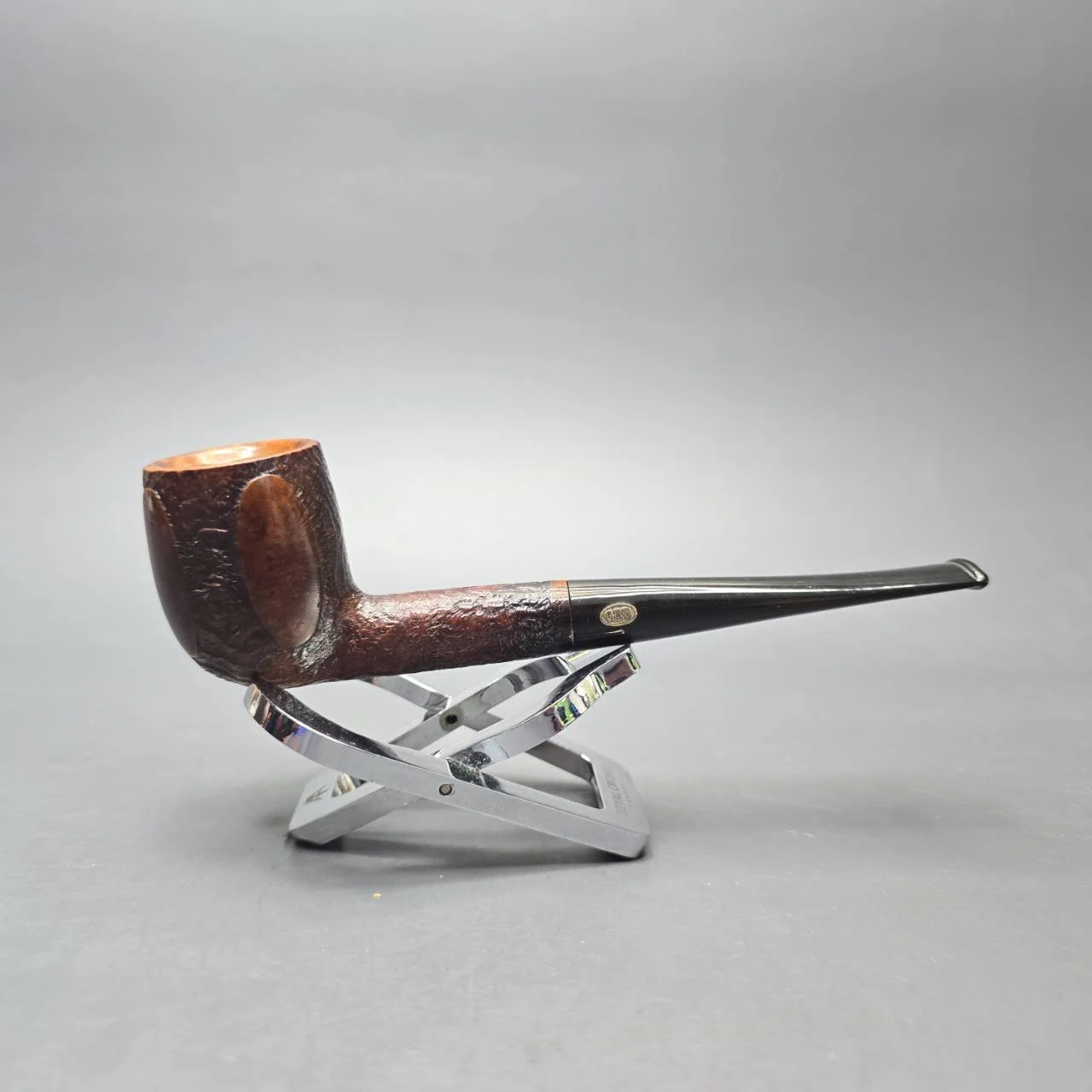 GBD (Pre-1980s) Fantasy 122 Partially Sandblasted Billiard (Estate) - Image 2