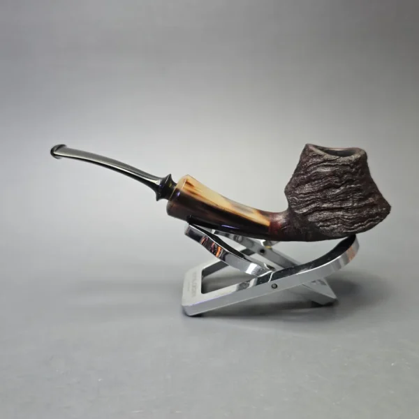 David Huber (2023) Sandblasted Speeding Volcano with Horn (Unsmoked Estate) - Image 4