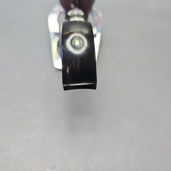 Dunhill 1995 Christmas Pipe "Three French Hens" Bruyere 4202 Smooth Bent Billiard with Silver Wind Cap and Tamper (Unsmoked Estate) - Image 6