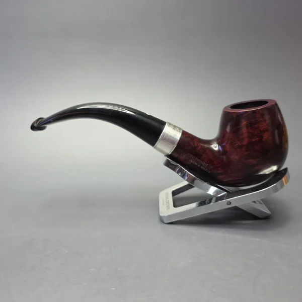 Dunhill (2023) Ernest Shackleton Bruyere 4113 Smooth Bent Apple with Silver & Silver Tamper (Unsmoked Estate) - Image 8