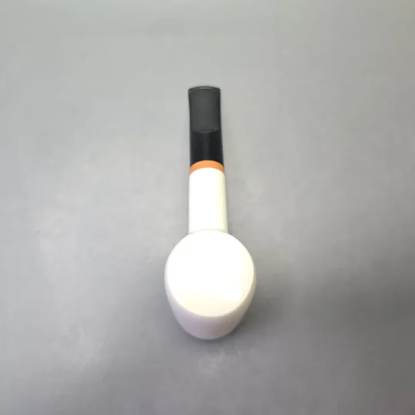 MBSD Meerschaum Deluxe Smooth Poker with Briar-Mortise (New) - Image 10