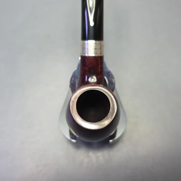 Dunhill (2023) Ernest Shackleton Bruyere 4113 Smooth Bent Apple with Silver & Silver Tamper (Unsmoked Estate) - Image 10