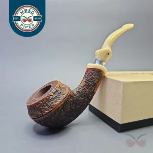 Ardor (2023) Urano Fantasy Rusticated Rhodesian with Silver and Lucite (Estate)