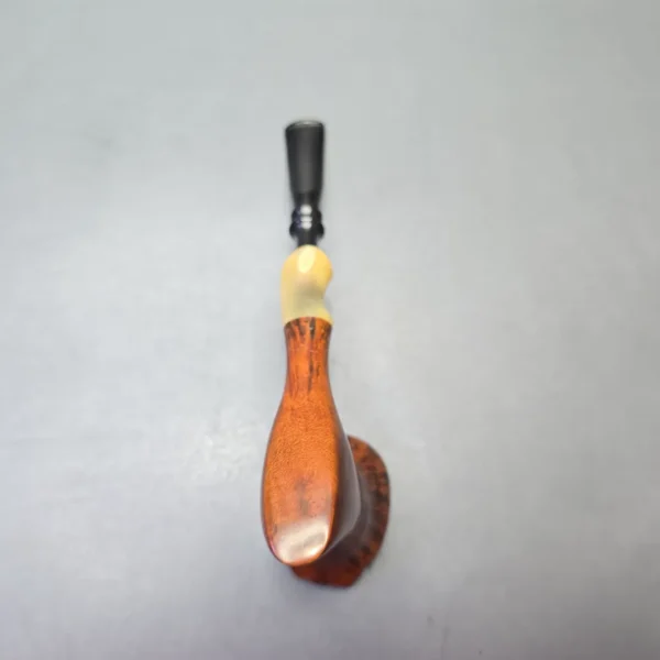 Preben Holm (for Pipe-Lon) (Early Piece; c.1960s)) Extra Large Smooth Freehand with Horn (Estate) - Image 9