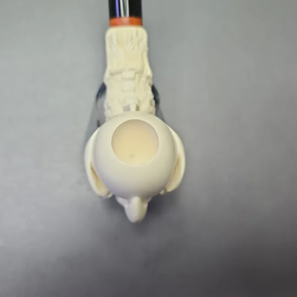 MBSD Meerschaum Deluxe Extra Large Claw with Briar-Mortise (New) - Image 7