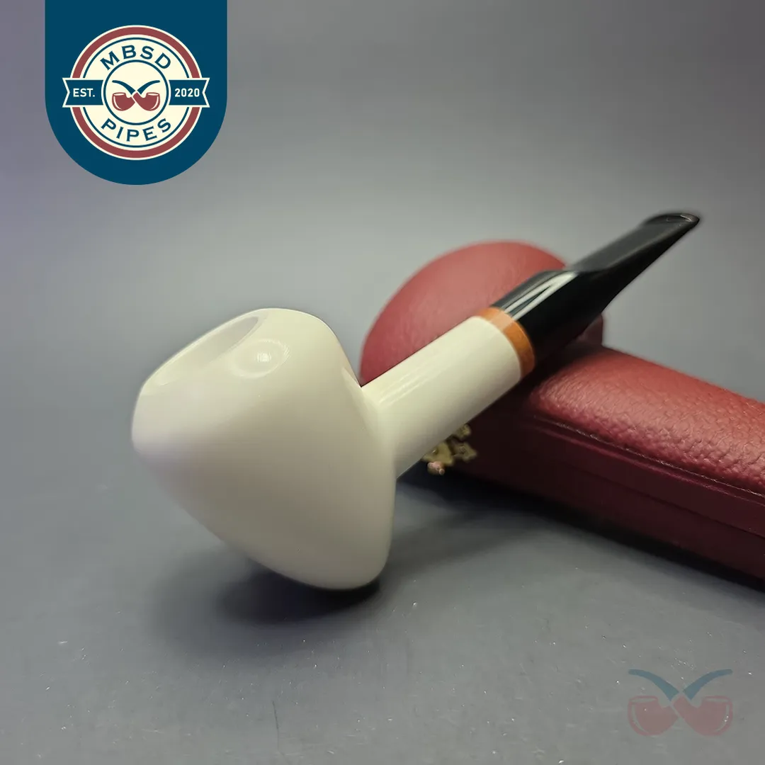 MBSD Meerschaum Deluxe Compact Smooth Acorn with Briar-Mortise (New)
