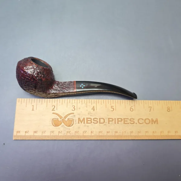 Sasieni 4 Dot Ruff Root 3 Sandblasted Bulldog (Estate) - Image 11