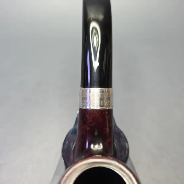Dunhill (2023) Ernest Shackleton Bruyere 4113 Smooth Bent Apple with Silver & Silver Tamper (Unsmoked Estate) - Image 11