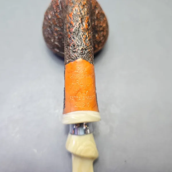 Ardor (2023) Urano Fantasy Rusticated Rhodesian with Silver and Lucite (Estate) - Image 11