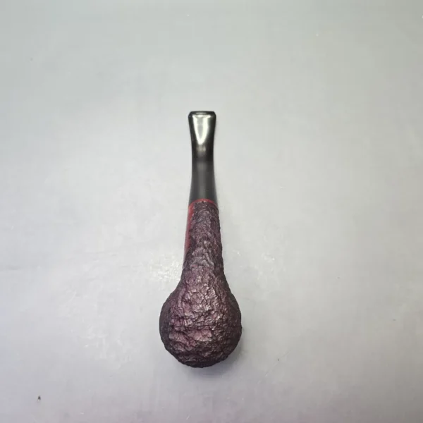 James Upshall Bark Group 6 Partially Rusticated Bent Billiard (Unsmoked Estate) - Image 9