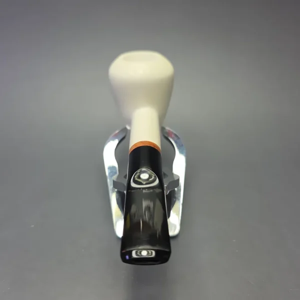 MBSD Meerschaum Deluxe Compact Smooth Acorn with Briar-Mortise (New) - Image 7