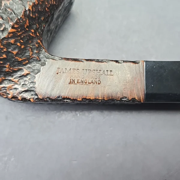 James Upshall Bark EXL Rusticated Panel Bent Billiard (Unsmoked Estate) - Image 10