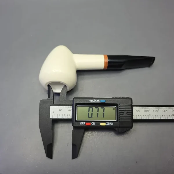 MBSD Meerschaum Deluxe Compact Smooth Acorn with Briar-Mortise (New) - Image 10