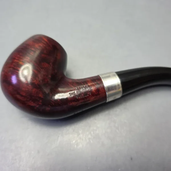 Dunhill (2023) Ernest Shackleton Bruyere 4113 Smooth Bent Apple with Silver & Silver Tamper (Unsmoked Estate) - Image 12