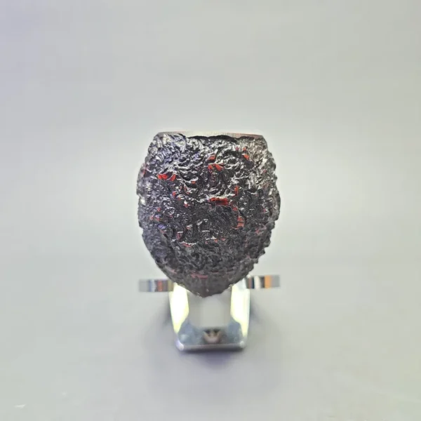 Ardor Urano Fantasy Rusticated Acorn with Silver and Lucite (Estate) - Image 3