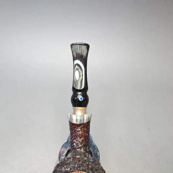 Ardor Urano Fantasy Rusticated Acorn with Silver and Lucite (Estate) - Image 8