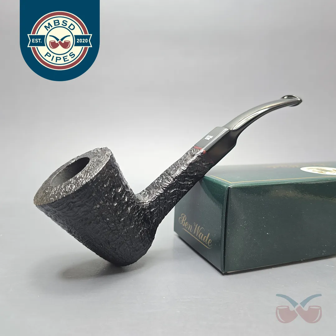 Ben Wade (Peter Wilson) Magnum Sandblasted Dublin Poker (Unsmoked Estate)