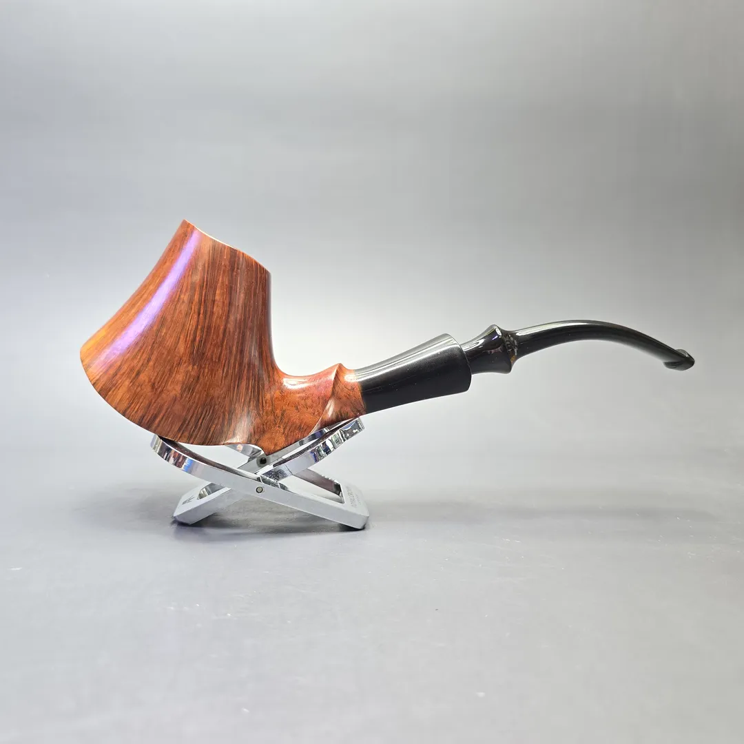 Preben Holm Fancy 200 Extra Large Smooth Freehand Volcano with Ebonite Ferrule (Estate) - Image 2