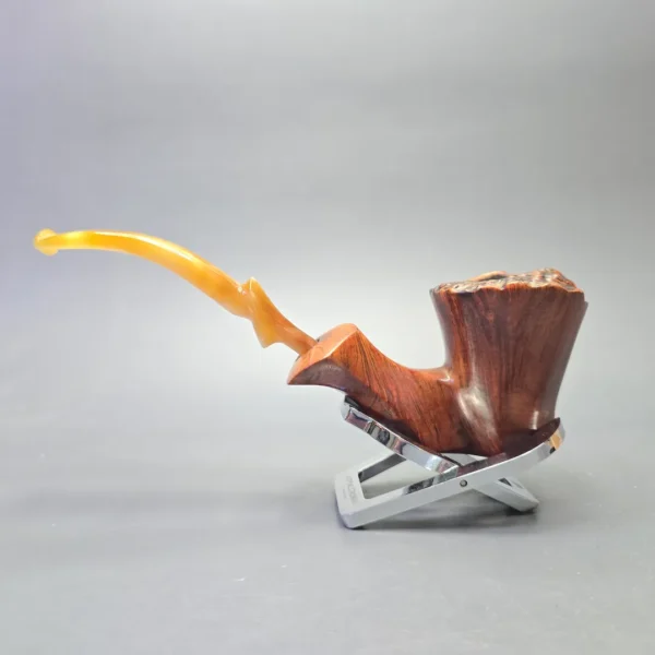 Preben Holm Fancy Ruby Extra Large Smooth Freehand (Estate) - Image 4