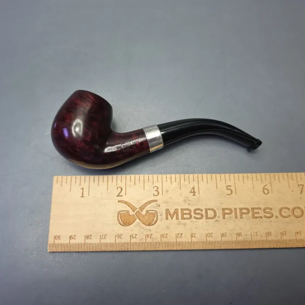 Dunhill (2023) Ernest Shackleton Bruyere 4113 Smooth Bent Apple with Silver & Silver Tamper (Unsmoked Estate) - Image 15