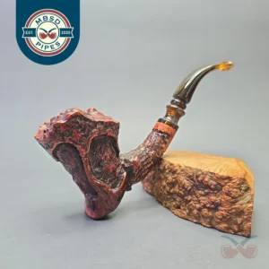 Sven Lar Skulptur (by Michael Kabik) Large Rusticated Freehand (Estate)