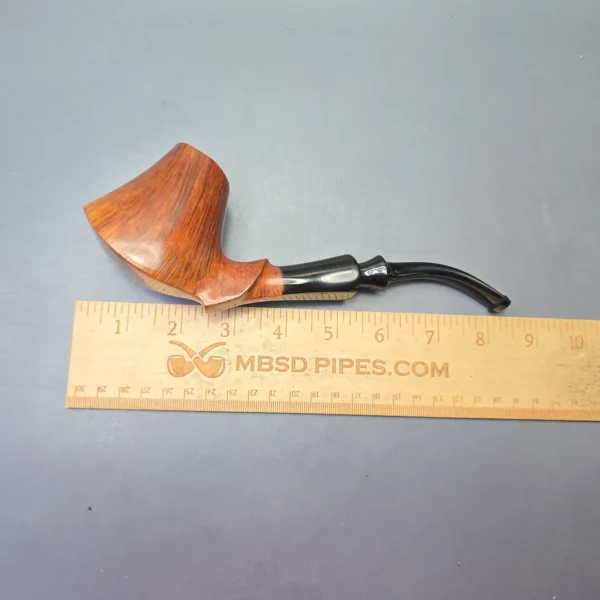 Preben Holm Fancy 200 Extra Large Smooth Freehand Volcano with Ebonite Ferrule (Estate) - Image 11