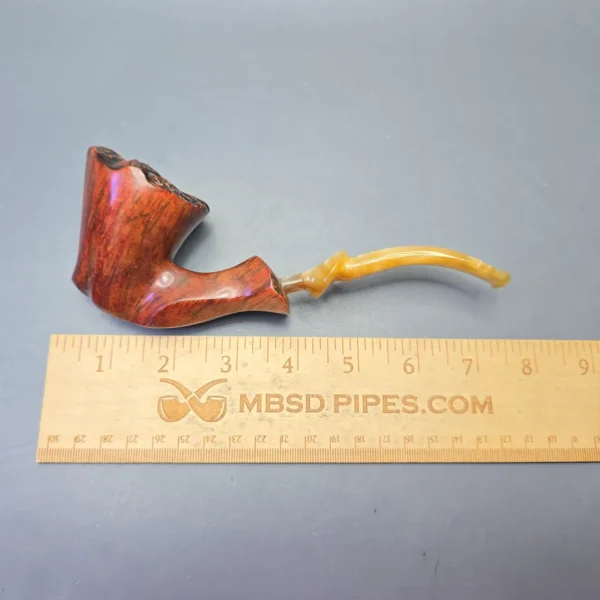 Preben Holm Fancy Ruby Extra Large Smooth Freehand (Estate) - Image 11