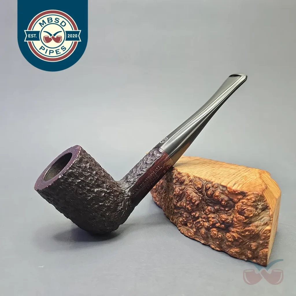 James Upshall Bark Group 5 Partially Rusticated Billiard (Unsmoked Estate)