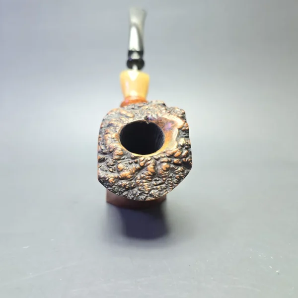 Preben Holm Hand Cut (5) Magnum Smooth Freehand Sitter with Horn (Unsmoked Estate) - Image 3