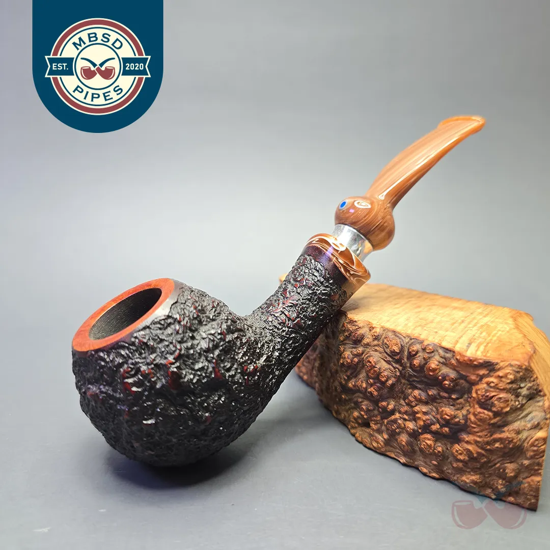 Ardor 2020 Urano Fantasy Rusticated Apple with Silver and Lucite (Estate)