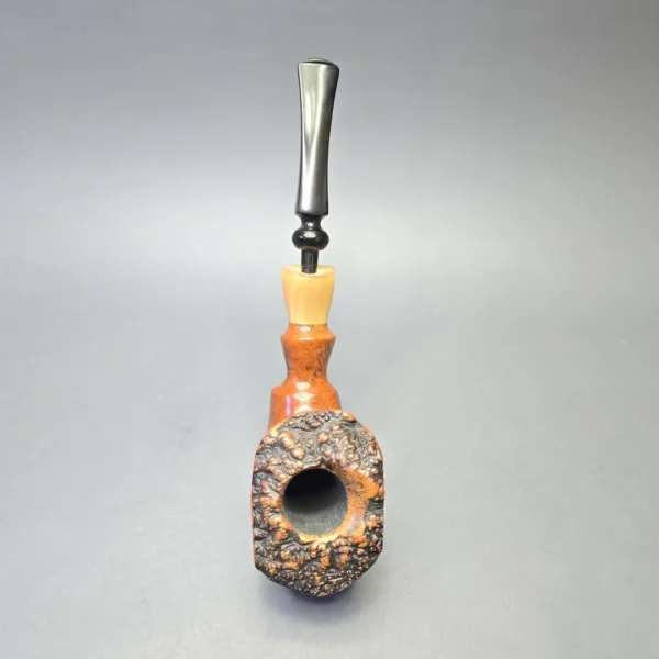 Preben Holm Hand Cut (5) Magnum Smooth Freehand Sitter with Horn (Unsmoked Estate) - Image 8