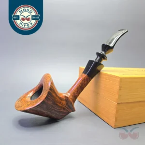 Ben Wade (Preben Holm) Nobel Prize 2000 Extra Large Smooth Freehand Sitter with Ebonite Ferrule (Unsmoked Estate)