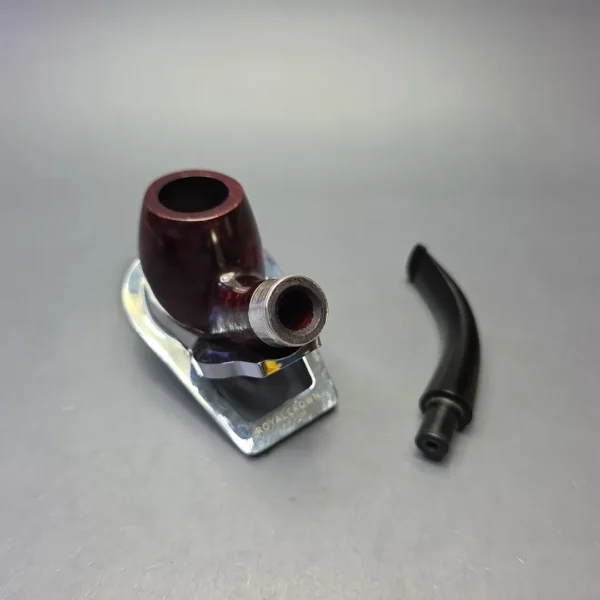Dunhill (2023) Ernest Shackleton Bruyere 4113 Smooth Bent Apple with Silver & Silver Tamper (Unsmoked Estate) - Image 17