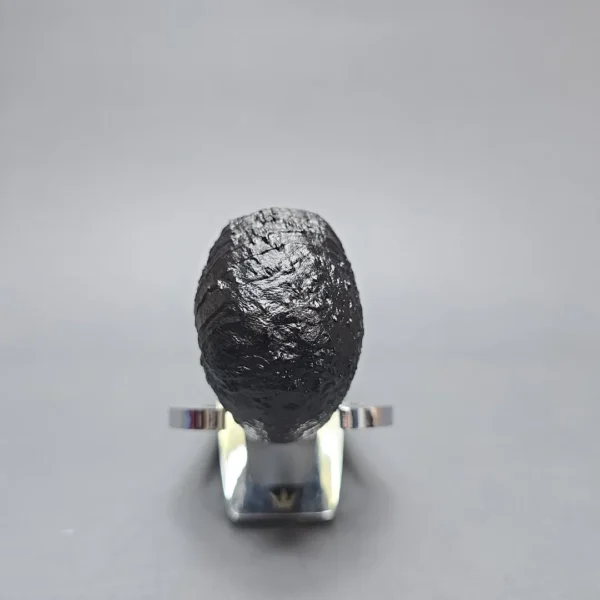 Peterson 2025 Halloween Pipe 317 Sandblasted Bent Billiard (Estate) - Image 3