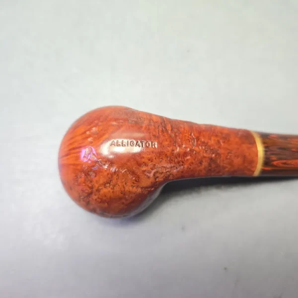 Savinelli Alligator 673 Partially Rusticated Bulldog with Cumberland (Estate) - Image 10