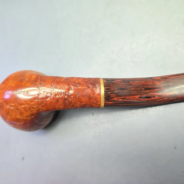 Savinelli Alligator 673 Partially Rusticated Bulldog with Cumberland (Estate) - Image 11