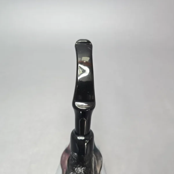 Peterson 2025 Halloween Pipe 317 Sandblasted Bent Billiard (Estate) - Image 7