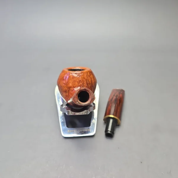 Savinelli Alligator 673 Partially Rusticated Bulldog with Cumberland (Estate) - Image 14