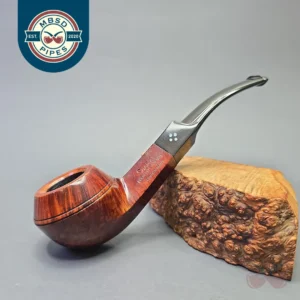 Sasieni (Family Era; c.1950-79) Four Dot Walnut "Grosvenor" S Smooth Bulldog (Estate)