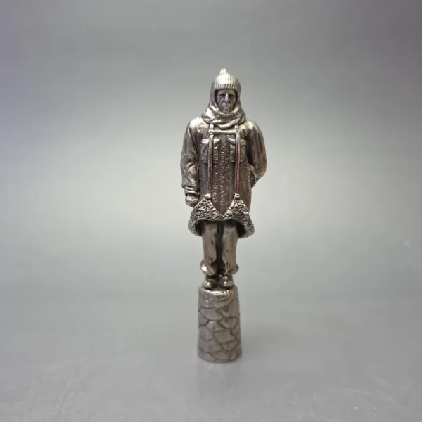 Dunhill (2023) Ernest Shackleton Bruyere 4113 Smooth Bent Apple with Silver & Silver Tamper (Unsmoked Estate) - Image 18