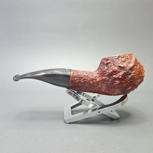 Savinelli Estella 320 EX Rusticated Author (Estate) - Image 4